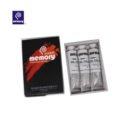 Memory artist high quality oil paint  50ml  3 pecs for set for wholesale  marie's oil paints manufacture factory